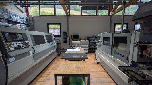 Biglia CNC-Drehzentren · Drehbereich